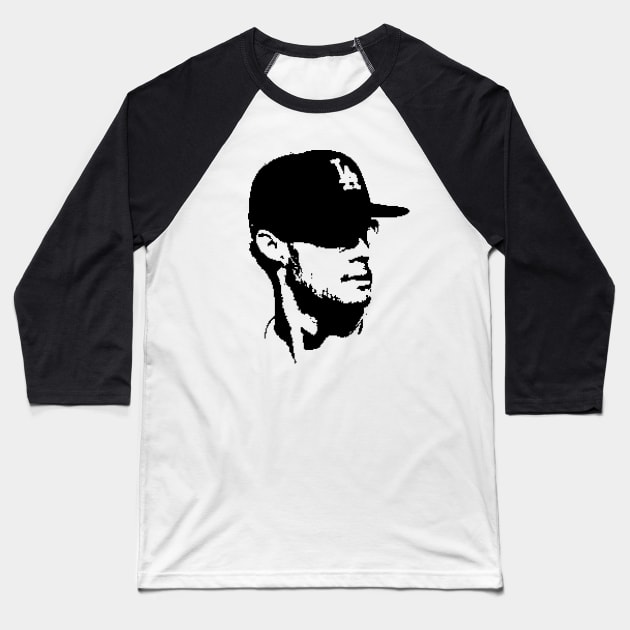 joe kelly portrait Baseball T-Shirt by phatvo